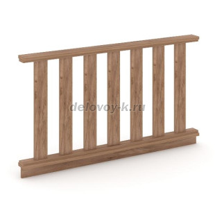 Барьер для зала суда KD.BZ-15 1500*100*1000 рис1