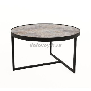 21РАУНД.008 Стол журнальный круглый РАУНД (800*800*450) рис1