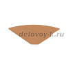 Полка для стойки угловой (завершающий элемент) А.РС-5.2