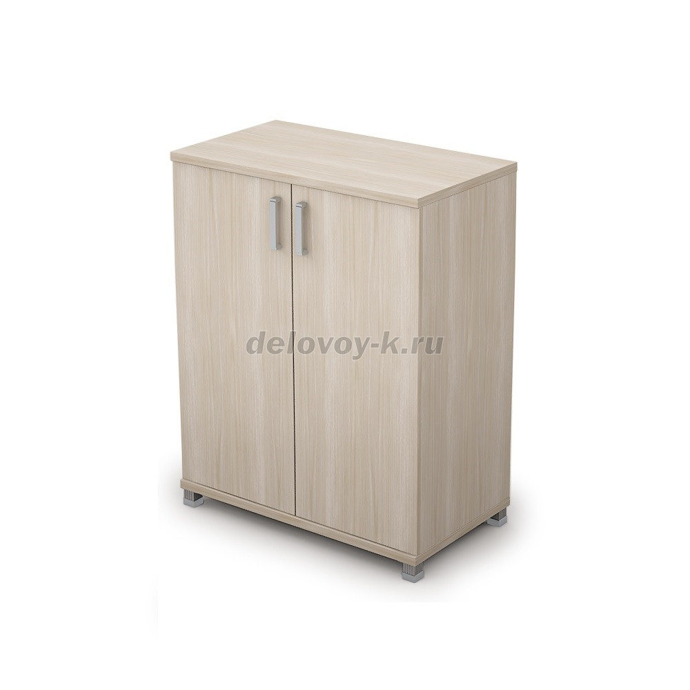 6ШД.023.1 Шкаф для документов низкий, задняя стенка ЛДСП (800*450*868) фото