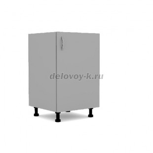 Тумба кухонная с одной распашной дверью 500*500*720 рис1