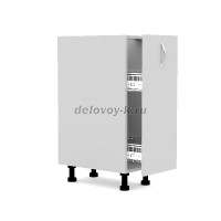 Тумба кухонная с выдвижными полками 200*500*720 рис1