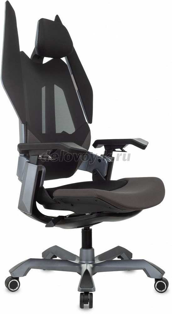 Кресло игровое KNIGHT AERO крестовина пластик серебро фото 1