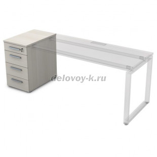 9Т.012 Тумба приставная с ящиками (450*800*750) рис2