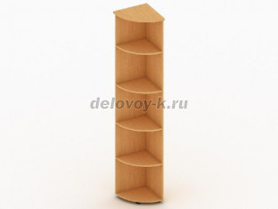 Стеллаж угловой высокий 370х370х2030 ПР-45 рис1