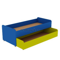 Кровать детская раздвижная двухуровневая КВ-01 рис1