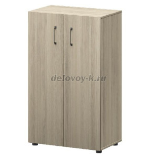 Шкаф средний широкий закрытый К-933+К-977 720*420*1215 мм рис1