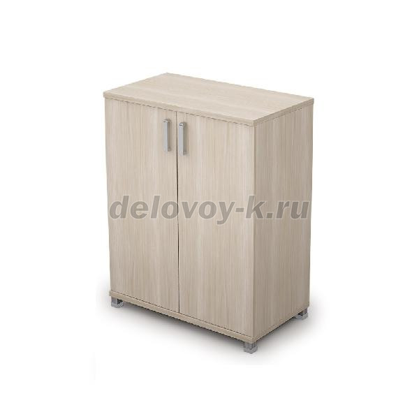 6ШД.023.1 Шкаф для документов низкий, задняя стенка ЛДСП (800*450*868) рис1