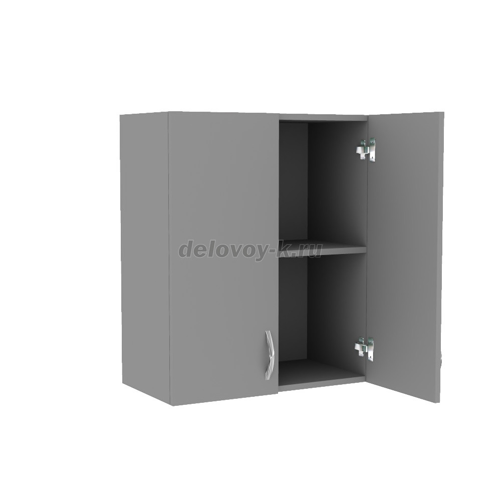 Шкаф кухонный навесной с двумя распашными дверями 720 мм 650*320*720 фото 2