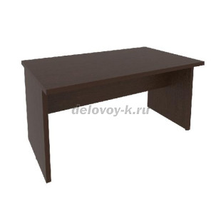Стол переговорный (два положения установки царги: посередине и с краю) KSP-1 1500*900*765 (Венге Цаво) рис1