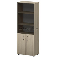 Шкаф с стеклянными фасадами К-934+К-976+К-983 Кронберг   _1000 рис1