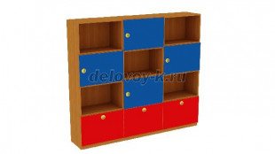 Стеллаж "Луна" СТ-001 1800*340*1500 рис1