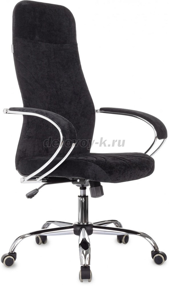Кресло руководителя Бюрократ CH-610SL крестовина металл хром фото