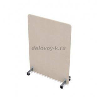 011.МП.1014 Акустическая мобильная перегородка на колесных опорах 1000*377*1400 рис1