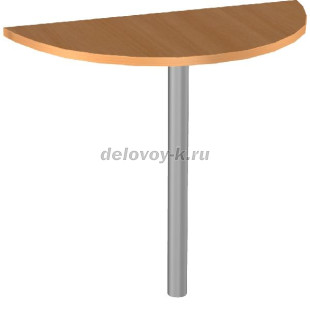 Э-34.0 Приставка полукруглая без опоры 800*400 рис1